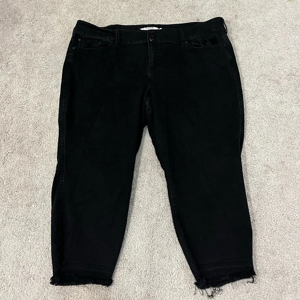 Torrid Skinny Raw Hem Jeggings